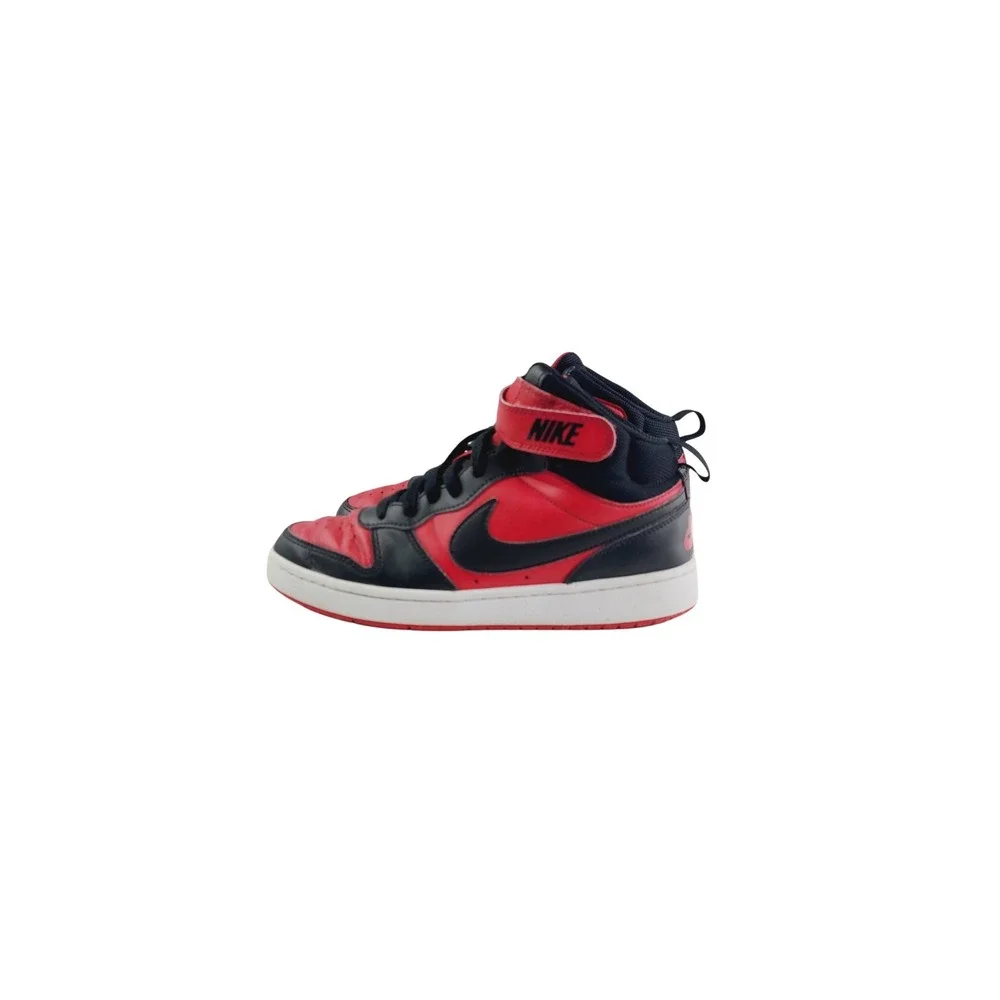 Nike Air Jordan Leather Durable Basketball Sneakers Youth Size 7Y Red & Black KT